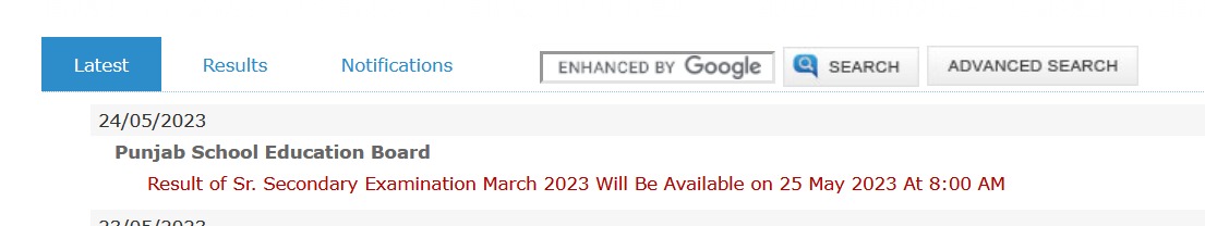 PUNJAB BOARD RESULT 2023 CLASS 12 visual data 4